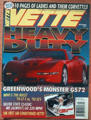 VETTE 1992 SEPT - GREENWOOD, LT-1 vs. LT1, HARLEY